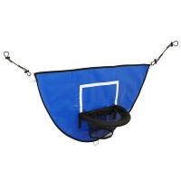 ราคา Trampoline Basketball Hoop Blue Basketball Rack PVC Basketball Rack with Mini Basketball Easy to Install Basketball Hoop Trampoline for Breakaway Safe Dunking (20405536760)