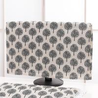 ราคา ผ้าคลุมคอมพิวเตอร์ผ้าฝ้ายผสมผ้าลินินสไตล์คันทรี่ผ้าคลุมจอ LCD แบบโค้งสำหรับเดสก์ท็อปผ้าคลุมคอมพิวเตอร์27นิ้ว2224นิ้ว (16933351279)