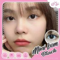 ราคา คอนแทคเลนส์ รุ่น mini Bom ยี่ห้อ Kitty Kawaii มีสี ดำ เทา ตาล มีค่าสายตา (19518757780)
