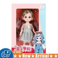 ราคา ตุ๊กตาบาร์บี้เคลื่อนย้ายแฟชั่นจอร์นในตุ๊กตาเจ้าหญิงบาร์บี้สำหรับของขวัญวันเกิดของเด็กหญิงชุด DIY บาร์บี้สไตล์ (19871000587)