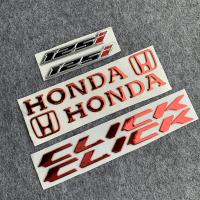 ราคา 6ชิ้น เซ็ต3D กาวนุ่ม Honda โลโก้สัญลักษณ์รถจักรยานยนต์สำหรับ Honda Click 125i 150i สัญลักษณ์ (16838091595)