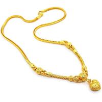 ราคา Thai Jewelry สร้อยคอ ผู้หญิง ถัก ทองสุโขทัย ห้อยจี้หัวใจ ทองชุบ งานทองชุบไมครอน ชุบด้วยเศษทองคำแท้ 96 5 หนัก 2 บาท ยาว 20 นิ้ว เครื่องประดับ ทอง (16960571059)