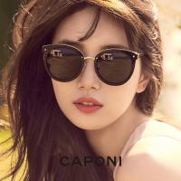 ราคา CAPONI Cat Eye Sun Glasses Women 2021 Luxury Brand Designer Girls Sunglasses Vintage Polarized Sun Shades For Women CP2104 (11800294443)