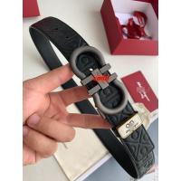 ราคา 2023F new belt belt classic embossed fashion all rounder business grain Mensbelt Giftpackaging (20849832522)