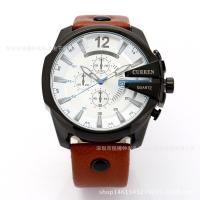 ราคา CURREN คาริออน 8176 นาฬิกาผู้ชาย นาฬิกาหนังแท้ นาฬิกาปฏิทิน นาฬิกาควอตซ์กันน้ำสำหรับกีฬา hot (19636248889)