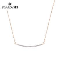 ราคา Swarovski ONLY Smile Necklace Fine Line Simple Female Necklace Jewelry Gift for Girlfriend (19756478923)