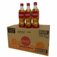 ราคา สินค้าแนะนำ COKE โค้ก สินค้านำเข้าจากญี่ปุ่น ORANGE VANILLA รสส้มผสมวานิลา 1ลัง 24ขวด 500ML ส่ง ยกลัง KM9 4282 ลดเฉพาะวันนี้ (13845312929)