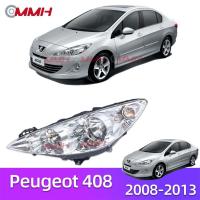 ราคา Peugeot 308 408 2008 2013 ไฟหน้าสำหรับ ไฟหน้า โคมไฟหน้า ไฟหน้า โปรเจค เตอร์ โคมไฟหรถยนต์ เลนส์กระจก headlamp headlight front light lens (17309750298)
