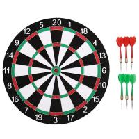 ราคา kidtuk Dartboard กระดานปาเป้า Dart Board 17 พร้อมลูกดอก 12 อัน (19796140086)