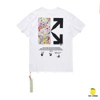 ราคา Lemon เสื้อยืด OFF WHITE 20SS การ์ตูนดอกไม้ยิ้ม (19332836204)