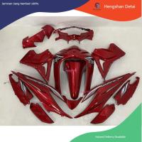 ราคา ชุดสีเวฟ110inew 2011 2018 แดงแก้วล้วนพร้อมลายเคลือบแท้งานABSมีบริการปลายทาง (18812911599)