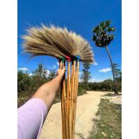 ราคา ไม้กวาดดอกหญ้า ไม้กวาดดอกหญ้าราคาถูก ไม้กวาดดอกหญ้าราคาส่ง ด้ามไม้หัวพลาสติก 5ด้าม (18571572443)