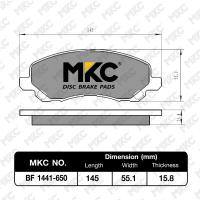 ราคา ผ้าเบรคหน้า หลัง MITSUBISHI LANCER CEDIA ปี 2004 2012 EX 1 82 0 ปี 2009 2017 SPACE WAGON 2 4 ปี 2004 2011 ผ้าเบรค MKC (15425762492)