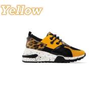 ราคา CODni2003129 Womens Fashion Breathable Wedge Sneakers Platform Sneakers Snakeskin Leopard Printed Athletic Sneakers (19710339163)