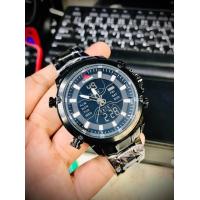 ราคา Watchtime D ziner นาฬิกาข้อมือยี่ห้อแบรนแท้ กันน้ำ100 มีสายหนังและสายเลท สลับสายเปลี่ยนได้ พร้อมกล่องแบรนด์แถมป้ายรับประกัน (13371926614)