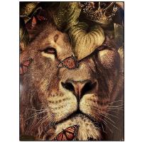 ราคา ศิลปะนามธรรมที่ทันสมัยพิมพ์ด้วยใบผีเสื้อสิงโตกษัตริย์โปสเตอร์ศิลปะสมัยใหม่สัตว์จิตรกรรมฝาผนังสำหรับห้องนั่งเล่นตกแต่งหรูหราผ้าใบจิตรกรรม1007 (20591140287)