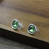 ราคา Anslow Fashion Jewelry Brand Square Sunshine Crystal Women Stud Earring Trendy Unusual Wedding Birthday Party Gift LOW0077E (11216225726)