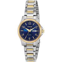 ราคา Citizen Quartz Womens Watch Stainless Steel Classic Two Tone Model EQ0595 55L (15900234359)