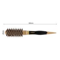 ราคา Nano Thermal Ceramic and Ionic Round Barrel Hair Brush with Boar Bristle 25mm twist หวีแปรงกลมชนิด Nylon ถนอมเส้นผม ชนิดเกลียว (566022628)