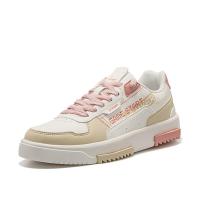 ราคา Xtep รองเท้าสเก็ตบอร์ดผู้หญิงเย็บรองเท้าสเก็ตบอร์ดย้อนยุคข้อต่ำระบายอากาศ (19911203518)