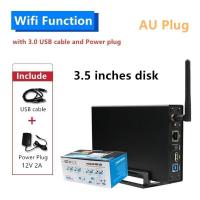 ราคา Aluminum Hard Disk External Case Nas Wifi Router 300mbps Wifi Repeater HDD3 5 Sata to Usb 3 0 Enclosure External Hard Drive Box (10375554868)