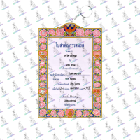 ราคา พวงกุญแจ ทะเบียนสมรสจิ๋ว ไบร์ทวิน นุ๊กปาย หยิ่นวอร์ โอมนนน (12503305769)