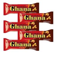 ราคา lotte ghana peanut chocolate bar ช็อคโกเเลตบาร์ถั่วลิสง 45g (21251529676)