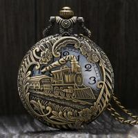 ราคา รถไฟไอน้ำโบราณลายฉลุแนวโบราณสไตล์กลไกใช้ได้ทั้งชายและหญิงนาฬิกาข้อมือสำหรับผู้ชายนาฬิกาพกของหัวรถจักรของขวัญโรม (20394254231)