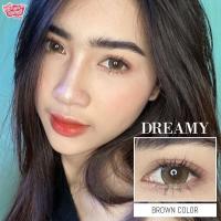 ราคา คอนแทคเลนส์ รุ่น Dreamy ยี่ห้อ Kitty Kawaii ตาโต สีตาล มีค่าสายตา (17208951540)