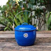 ราคา หม้อเคลือบหูหิ้ว หม้อหูหิ้วเคลือบ หม้ออวย ตรากระต่าย ขนาด 16 20 24 ซม ราคาพิเศษ (9955095502)