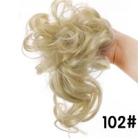 ราคา GUAIP สายรัดต่อม้วนมวยผม22สีแบบผมธรรมชาติวิกมวยผมสตรียางรัดผมปลอมชิ้นวิกผมปลอมบันผมหยิกยุ่ง (20512679642)