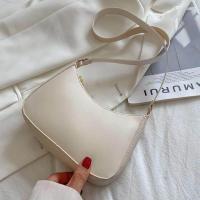 ราคา 2023 New Womens Fashion Handbags Retro Solid Color PU Leather Shoulder Underarm Bag Casual Women Hobos Handbags (20130476155)