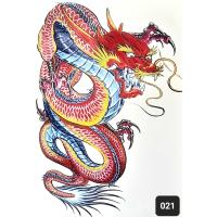 ราคา อัพเดทล่าสุด TATTOO STICKER ลายมังกร ติดแน่น ติดง่าย ติดนาน คุณภาพพรีเมี่ยม (20505252742)