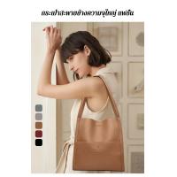 ราคา Vivirich ลดราคา กระเป๋าสะพายหนังแท้ผู้หญิงความจุขนาดใหญ่ที่เรียบง่ายและทันสมัย (20526331995)