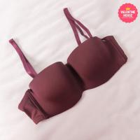 ราคา ฟองน้ำหนา 4 CM เสื้อในดันทรง ไร้ขอบ มีโครง อกชิด อก 32 36 ชุดชั้นใน เสื้อชั้นใน ทรงเกาะอก J25 Valentine House (21011165521)