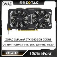 ราคา ZOTAC GeForce มือสอง GTX1060การ์ดกราฟิก GDDR5 3GB (20597292121)