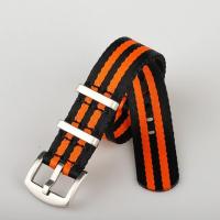ราคา สายนาฬิกา สายนาโต้ Nato Strap คุณภาพดี สายหนา บัคเคิ้ลแข็งแรง ขอบไม่รุ่ย 20mm 22mm (14179882305)