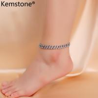 ราคา Kemstone Zircon ชุบทองเงินผู้หญิงสร้อยข้อเท้าสร้อยข้อเท้าผู้หญิงของขวัญเครื่องประดับของผู้หญิง (20585022212)