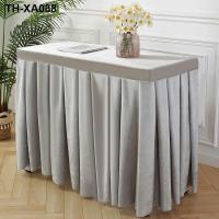 ราคา ผ้าปูโต๊ะประชุม ผ้าปูโต๊ะ ผ้ากำมะหยี่สีทอง สั่งทำพิเศษ (19627076490)