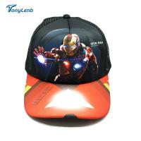 ราคา TonyLen AvengersกัปตันอเมริกาIron Manหมวกเบสบอลหมวกสำหรับผู้ชายผู้หญิงปรับหมวกฮิปฮอปสแนปแบค (5083052565)