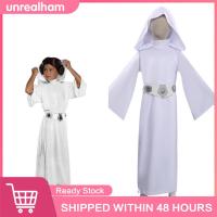 ราคา unrealham สตาร์วอร์สเด็ก Leia Princess ชุดคอสเพลย์ฮาโลวีนชุดงานรื่นเริง (18561266112)