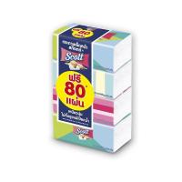 ราคา พร้อมส่งด่วน สก๊อตต์ กระดาษเช็ดหน้า หนา 2 ชั้น 160 แผ่น แพ็ค 4 ห่อ Scott Facial Tissue 2PLY 160 Sheets x 4 Packs อุปกรณ์ภายในบ้านราคาถูก เก็บเงินปลายทางได้ (18795434016)