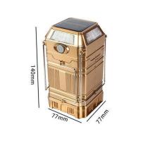 ราคา Portable Solar USB Charging Camping Lanterns Lamp LED Outdoor Waterproof Camp Tent Lamp Solar Powered Lighting Emergency Light (18810460728)