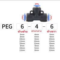 ราคา ฟิตติ้งลม ข้อต่อฟิตติ้งลม ข้อต่อลม PE PEGข้อต่อลม3ทาง (17471948023)