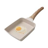 ราคา Omelet Pan Healthy Stone Cookware Omelet Pans Skillet Stone Kitchen Cookware Frying Pans Suitable for Stir Fry Barbecue useful (20588235196)