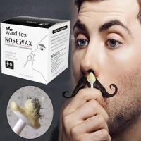 ราคา Portable wax nose hair Kit For and Facial Hair Removal Tool ถอนขนจมูก Full face wax กำจัดขนถาวร ที่ดึงขนจมูก ที่แวกขนจมูก (19147955715)