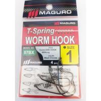 ราคา เบ็ดหนอน เบ็ดเขียด Maguro T Spring Worm Hook (15543238051)