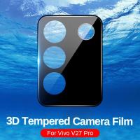 ราคา 3IN1ฟิล์มสำหรับ Vivo กล้อง9H V27 Pro V27 E Vivo V 27Pro 5G 2023 Curverd สีดำปกป้องป้องกันทุกส่วนเลนส์ HD กระจกนิรภัยป้องกันปกป้องความแข็งป้องกันรอยขีดข่วน (19983462253)