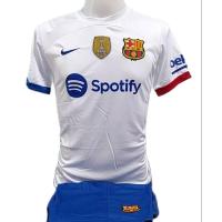 ราคา เสื้อฟุตบอลกีฬาผู้ใหญ่ ทีมสโมสรฟุตบอลทีมบาร์เซโลน่า เอฟซี Barcelona Fc ชุดเยือน เย้า ฤดูกาล 2022 2023 ปีล่าสุด ราคาถูก (20629707612)