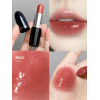 ราคา ของแท้100 ลิปสติกMAC Powder Kiss Matte Satin Lustreglass Lipstick ลิปmacพร้อมถุงแบรนด์และแถมตัวอย่างน้ำหอม2ml (20953973849)